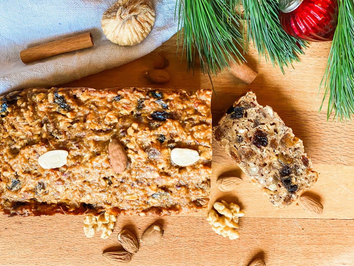 Weihnachtliches Früchtebrot ohne Zucker [REZEPT] – Annabel Gebler